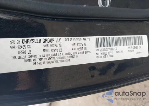 2013 Dodge Charger R/T from USA, damaged, VIN 2C3CDXDT7DH687370